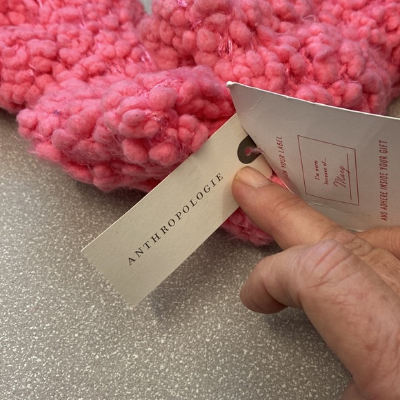 Anthropologie Fleece lined glitter Mittens - Picture 7 of 8